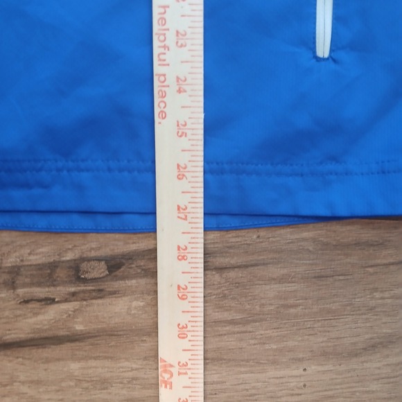 FootJoy Pullover Mens Medium Blue Golf Windbreaker Jacket Outdoors Half Zip - Picture 6 of 9